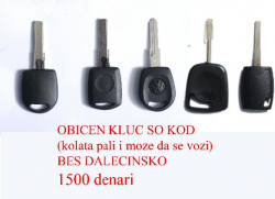 kluc klucevi karta kartici renault vw ford citroen seat