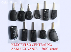 kluc klucevi karta kartici renault vw ford citroen seat